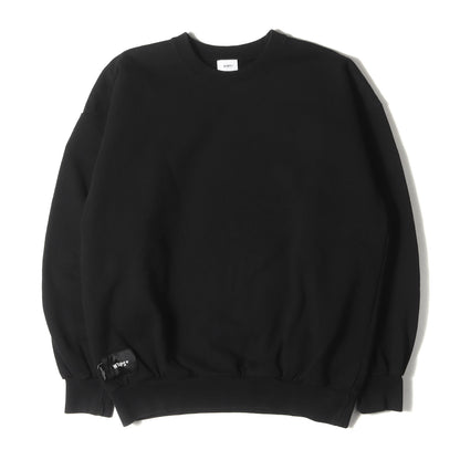 23AW バックロゴ クルーネック スウェット(FORTLESS SWEATER)