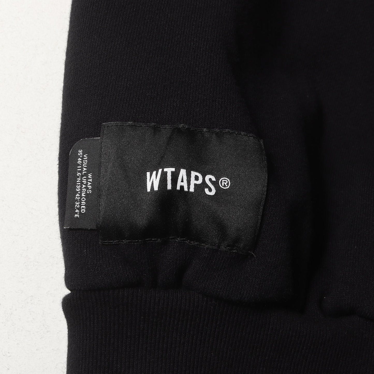 23AW バックロゴ クルーネック スウェット(FORTLESS SWEATER)