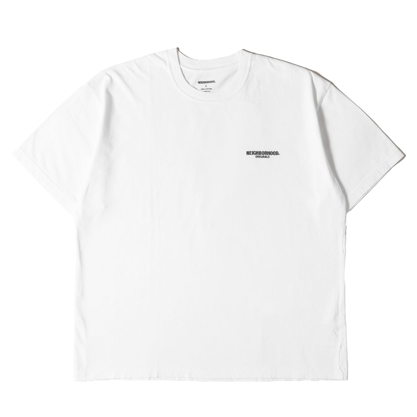 ブランドロゴ刺繍 クルーネック Tシャツ