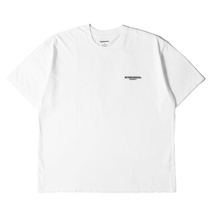 ブランドロゴ刺繍 クルーネック Tシャツ