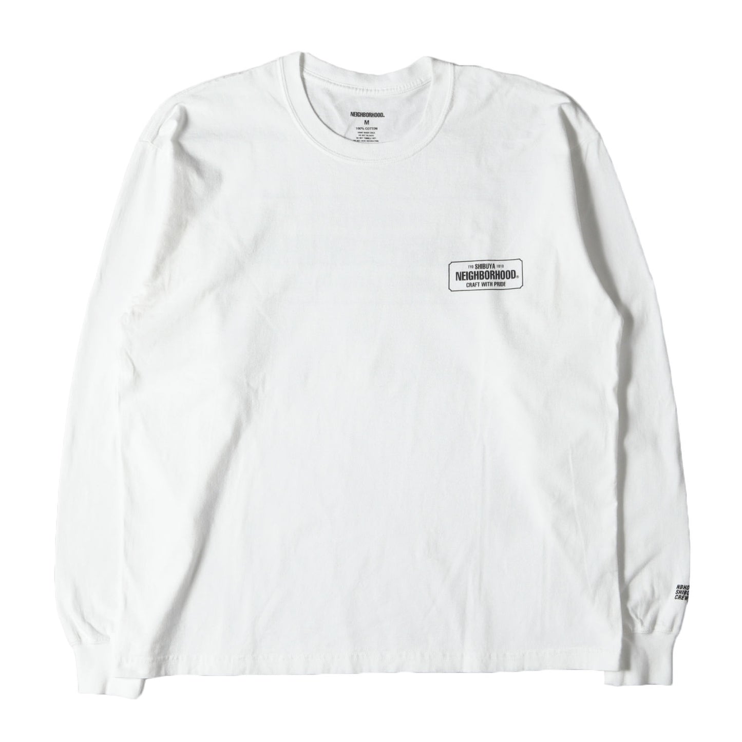 21AW 渋谷限定 ブランドロゴ ロングスリーブ Tシャツ(BAR & SHIELD / C-TEE. LS)