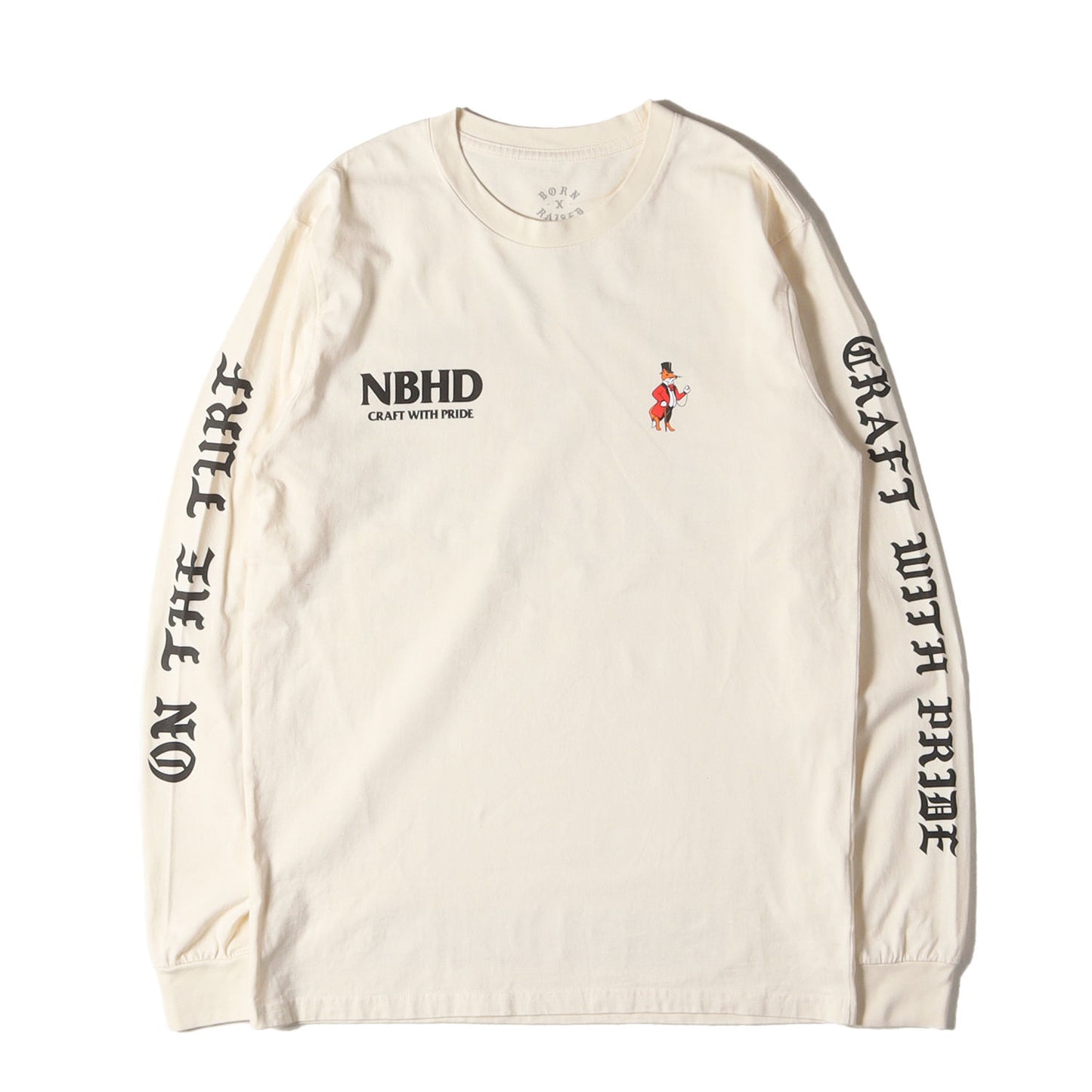 25SS ×BORN X RAISED ロングスリーブ Tシャツ(TEE LS-1)