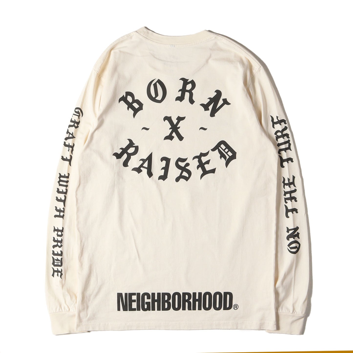 25SS ×BORN X RAISED ロングスリーブ Tシャツ(TEE LS-1)