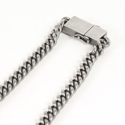 USB付き シルバー ネックレスチェーン