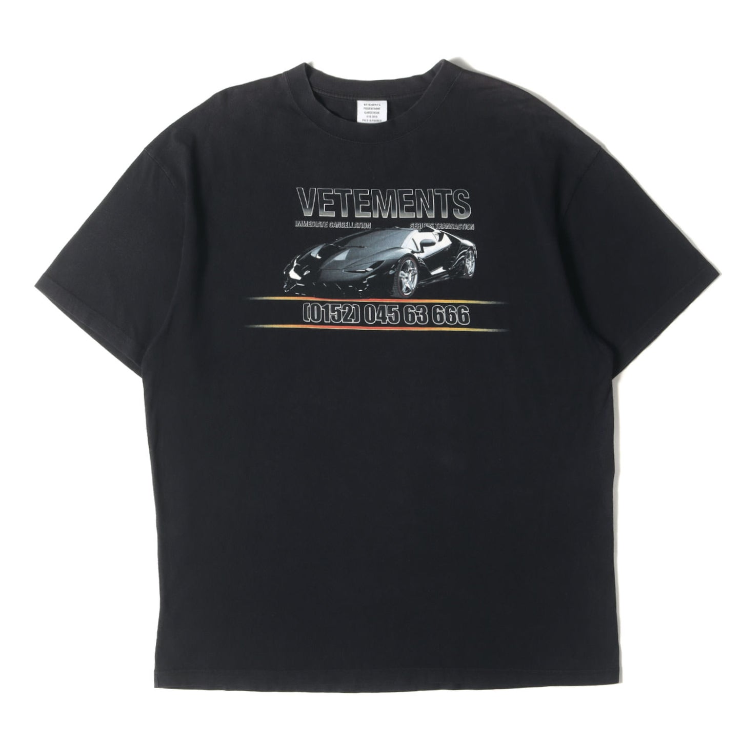 スーパーカー グラフィック オーバーサイズ シャツ(Car Hotline Tee)