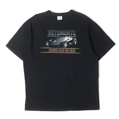 スーパーカー グラフィック オーバーサイズ シャツ(Car Hotline Tee)