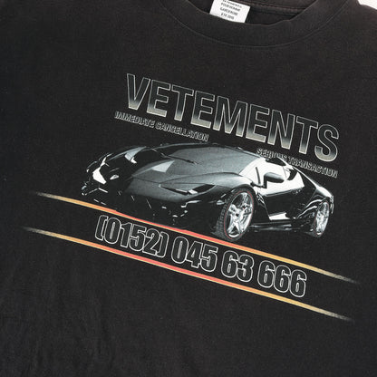 スーパーカー グラフィック オーバーサイズ シャツ(Car Hotline Tee)