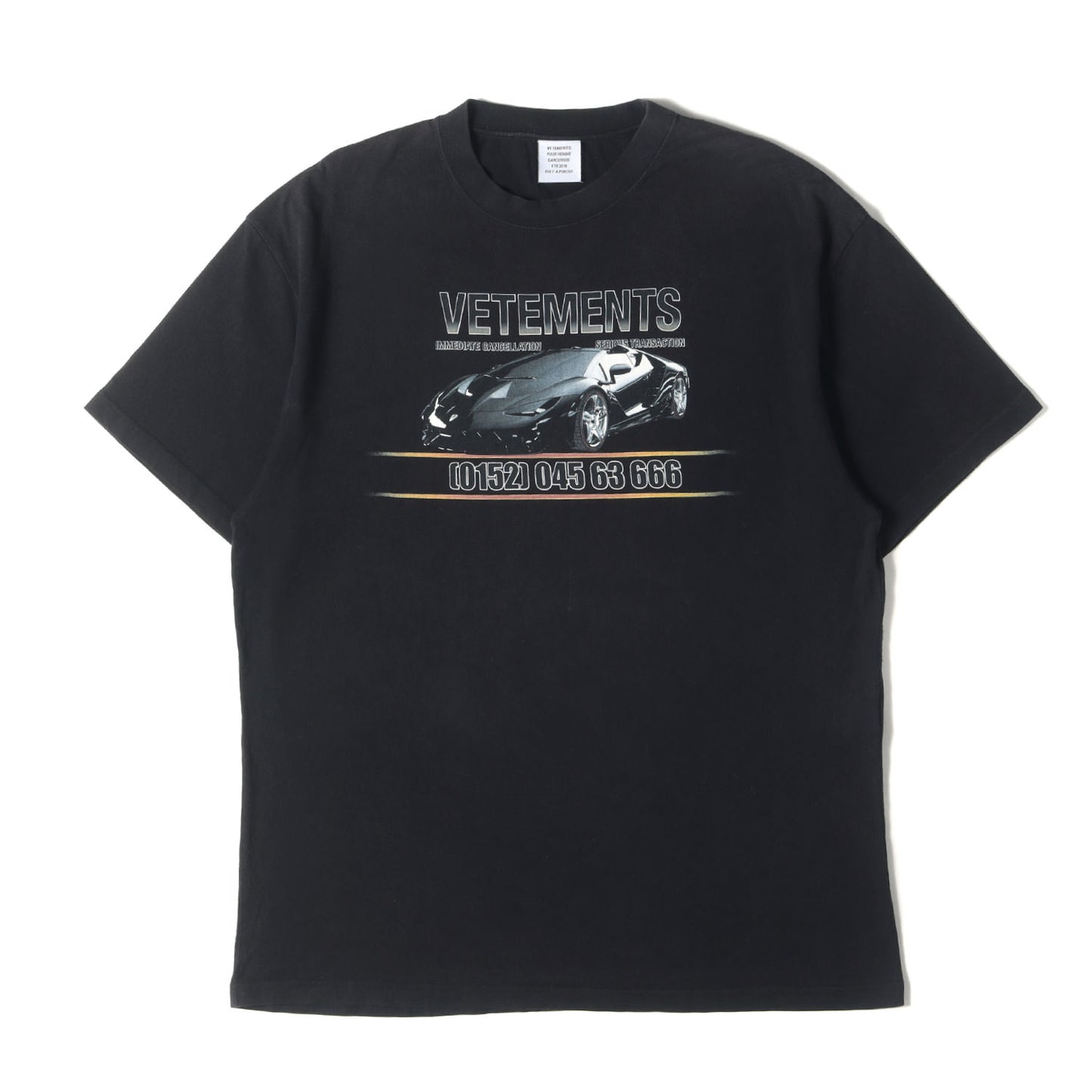 スーパーカー グラフィック オーバーサイズ シャツ(Car Hotline Tee)