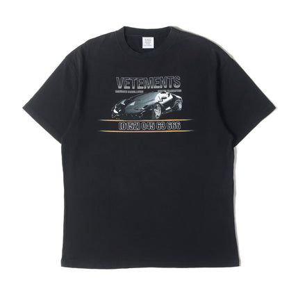 スーパーカー グラフィック オーバーサイズ シャツ(Car Hotline Tee)