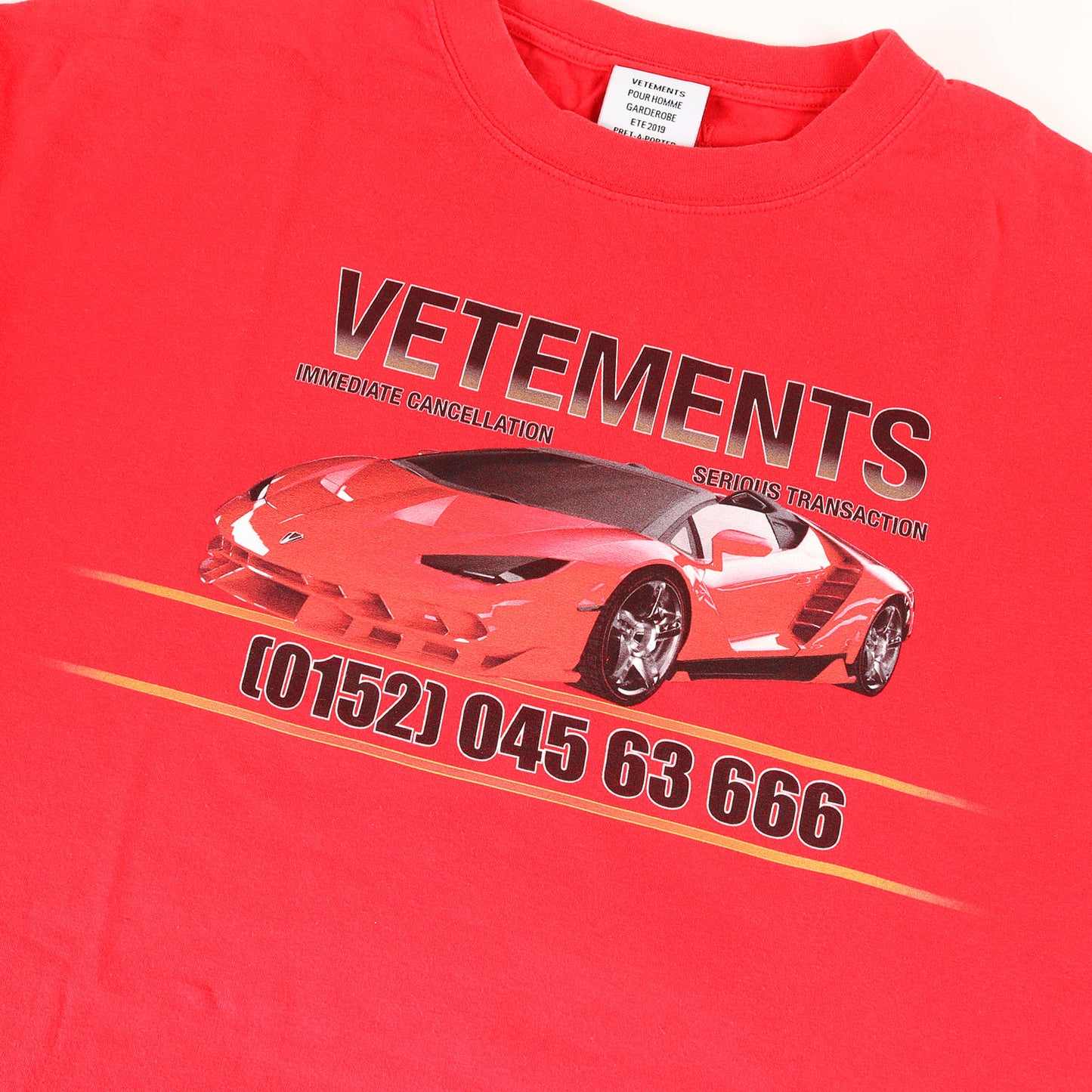 スーパーカー グラフィック オーバーサイズ シャツ(Car Hotline Tee)