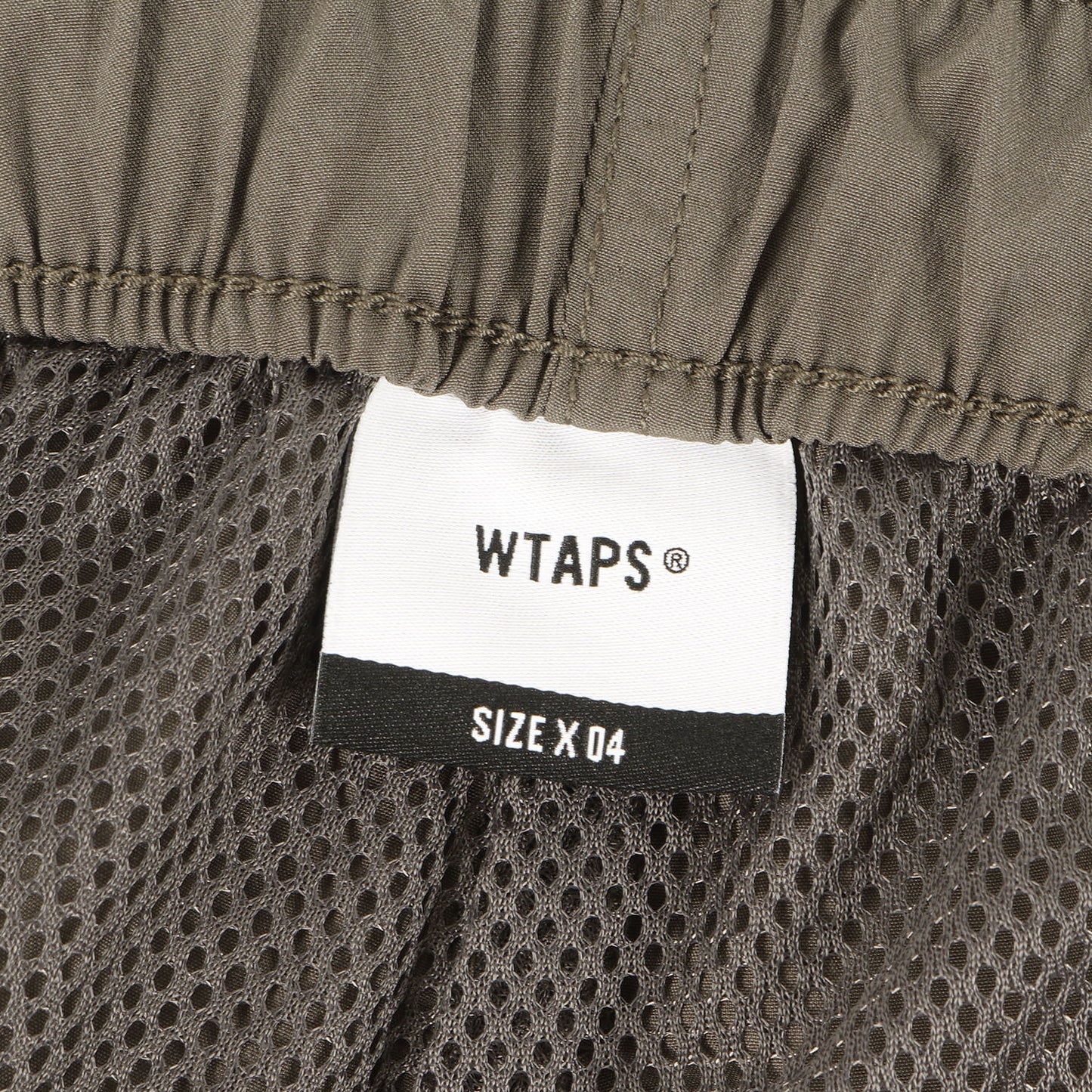 24SS ウェビングベルト付き トラックパンツ(SPST2002 / TROUSERS / POLY. TUSSAH)