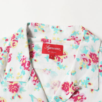 20SS フローラル柄 オープンカラー レーヨン 半袖シャツ(Floral Rayon S/S Shirt)