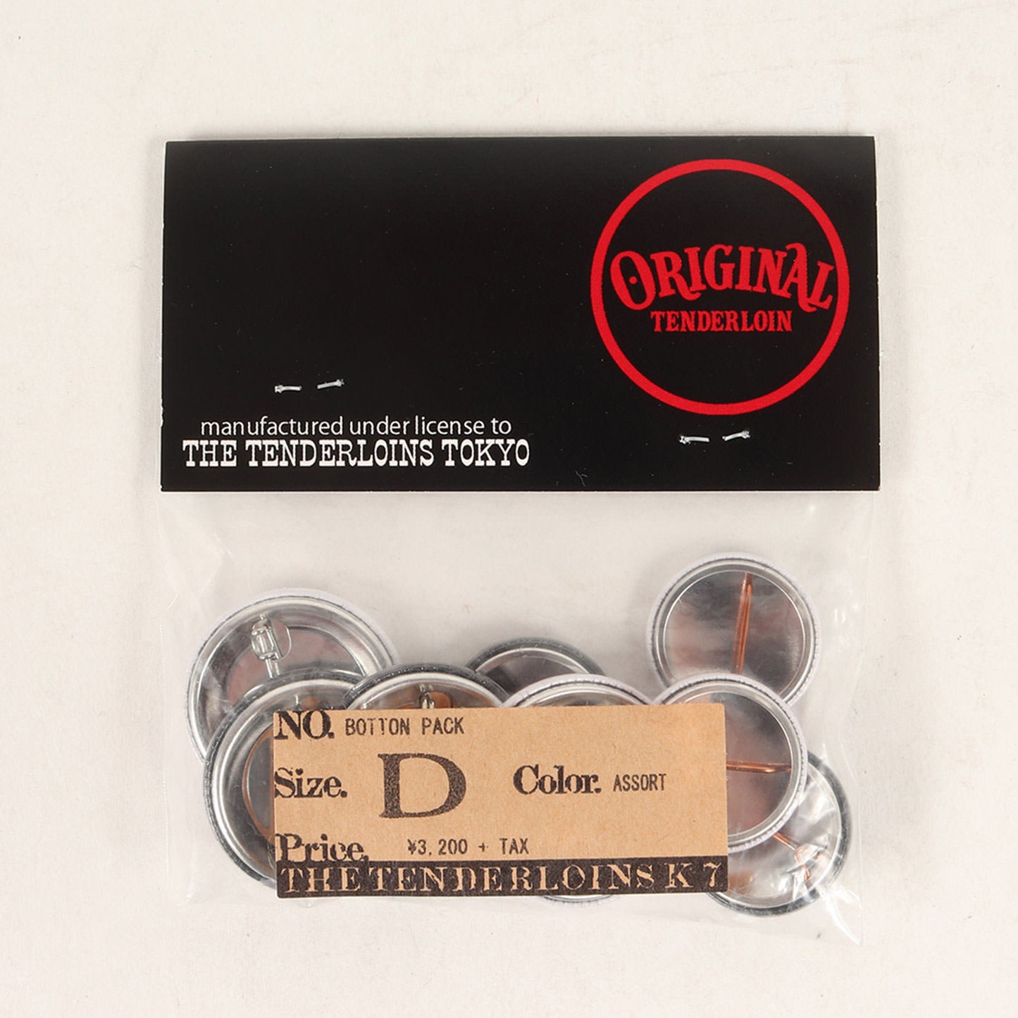 缶バッチ セット 3種(BOTTON PACK / T-PINS HONAI)