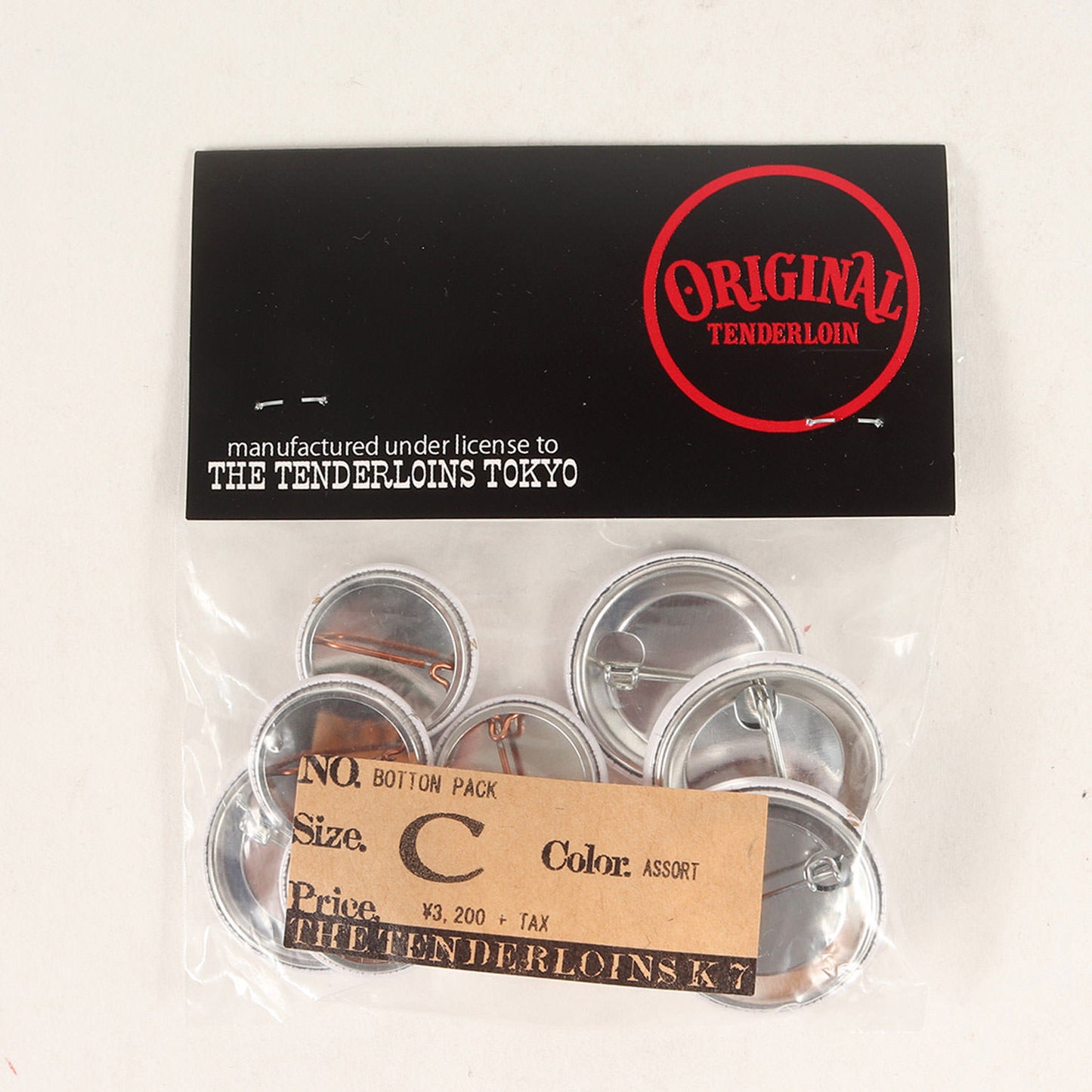 缶バッチ セット 3種(BOTTON PACK / T-PINS HONAI)
