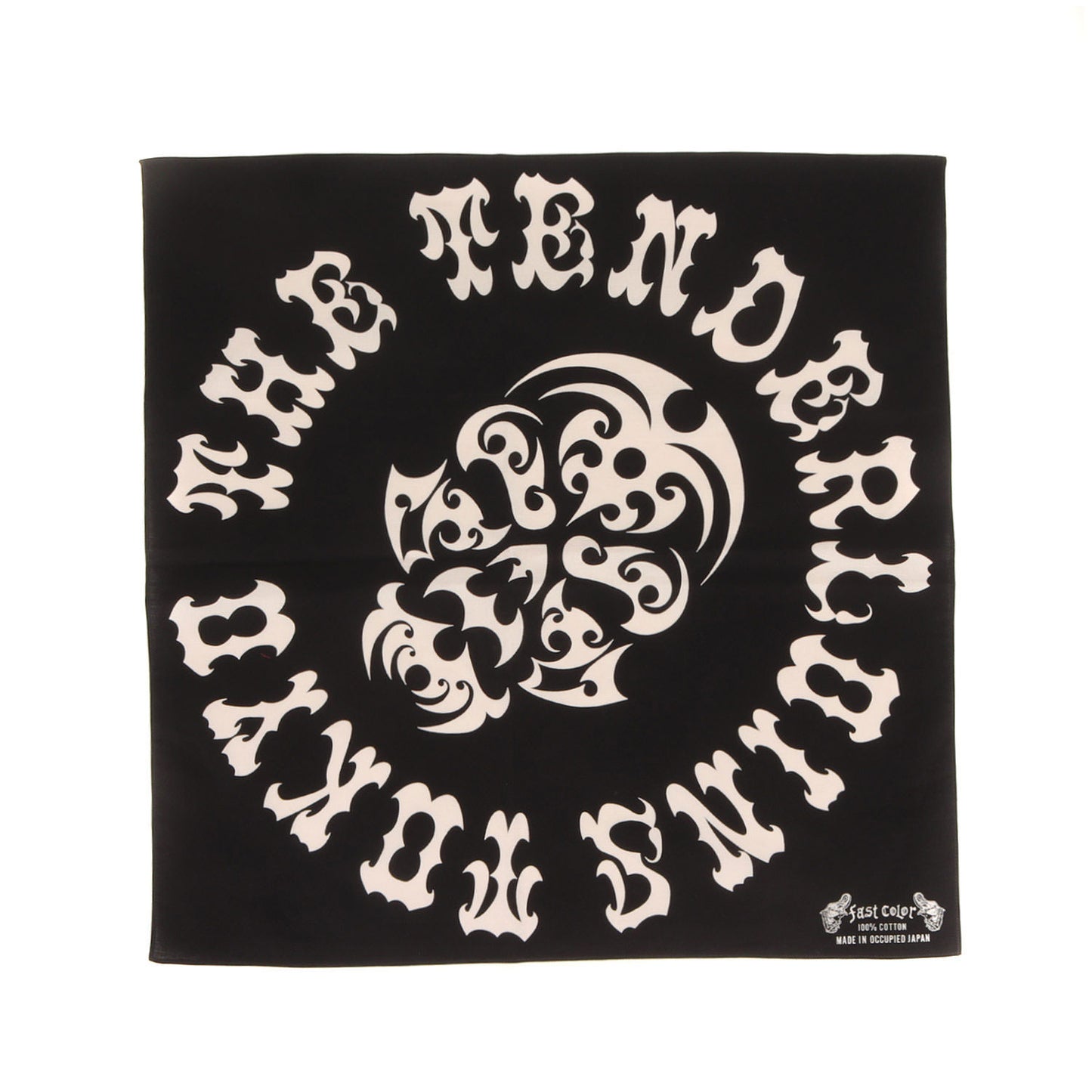 20SS ボルネオスカル 大判バンダナ(BANDANA SKULL)