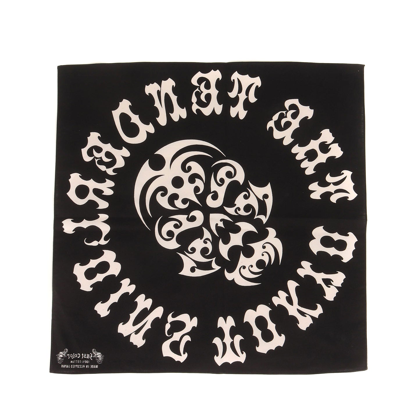 20SS ボルネオスカル 大判バンダナ(BANDANA SKULL)