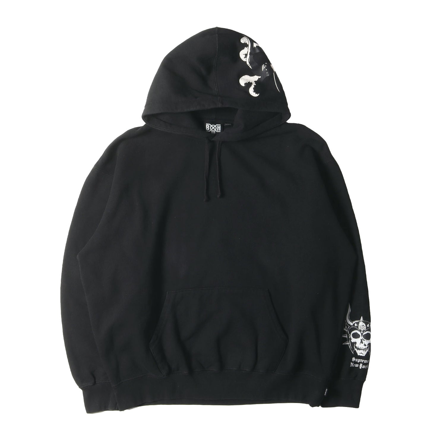 23AW ×BOUNTY HUNTER スカル スウェット パーカー(Hooded Sweatshirt)