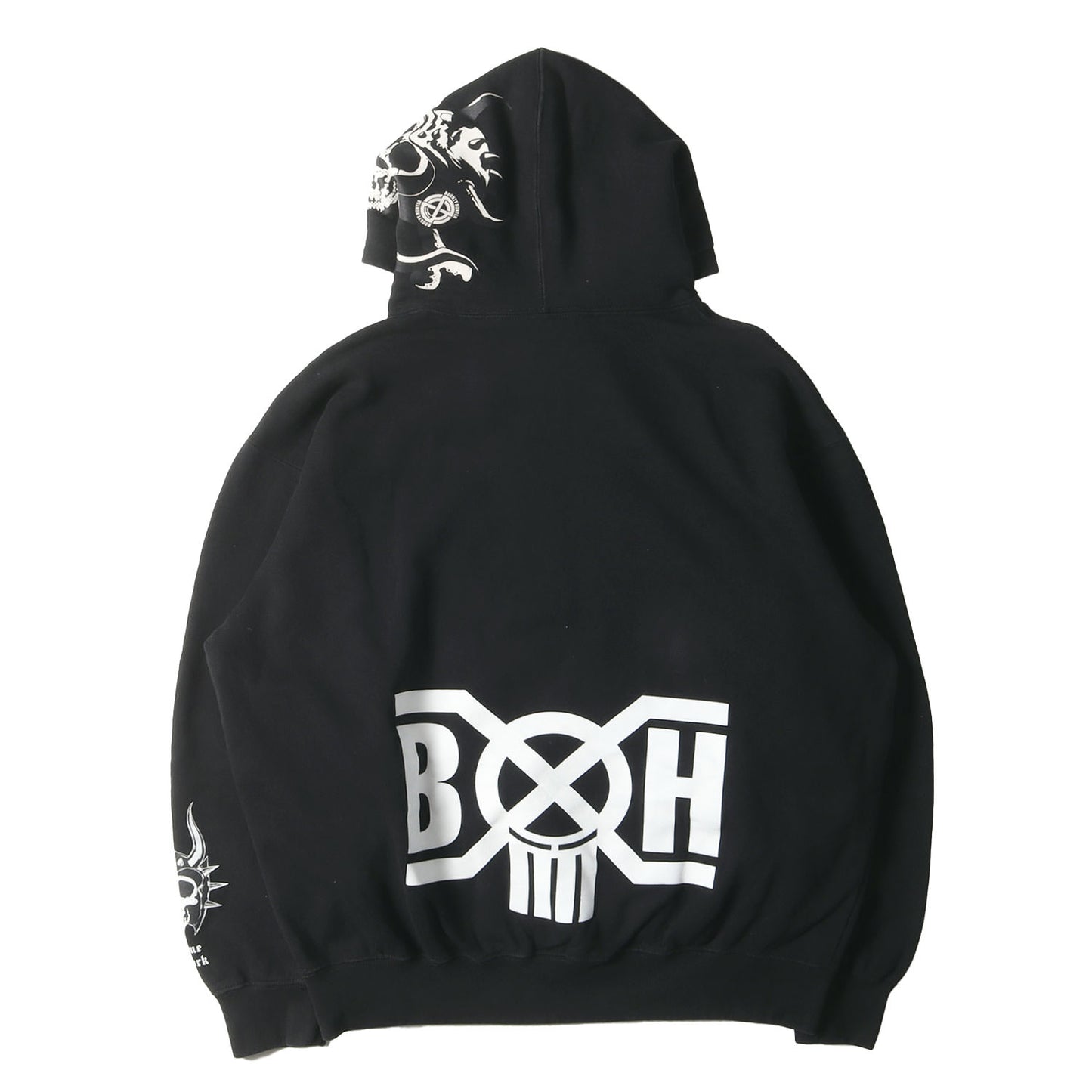 23AW ×BOUNTY HUNTER スカル スウェット パーカー(Hooded Sweatshirt)