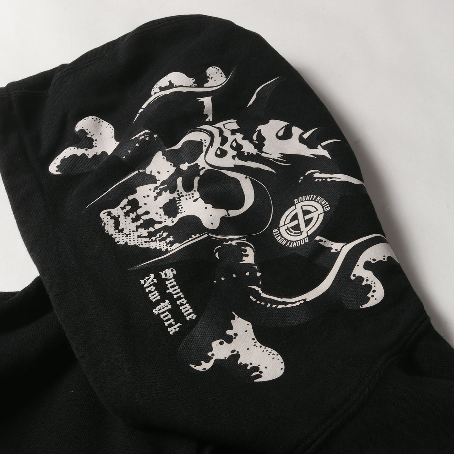 23AW ×BOUNTY HUNTER スカル スウェット パーカー(Hooded Sweatshirt)