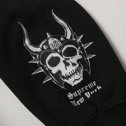 23AW ×BOUNTY HUNTER スカル スウェット パーカー(Hooded Sweatshirt)
