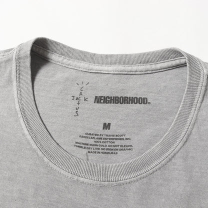 21SS ×Travis Scott / Cactus Jack 発泡プリント グラフィック Tシャツ
