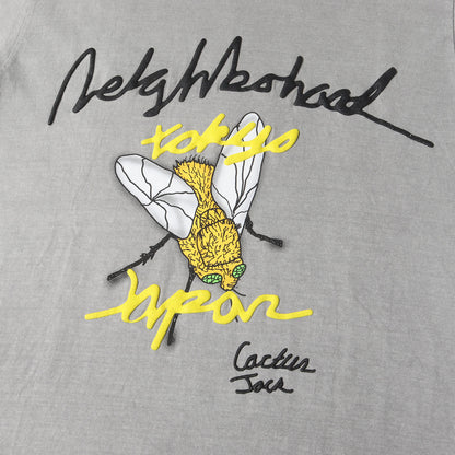 21SS ×Travis Scott / Cactus Jack 発泡プリント グラフィック Tシャツ