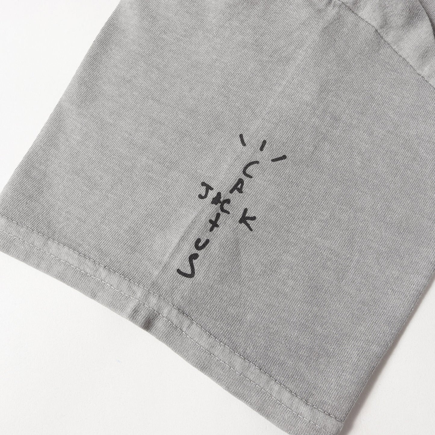 21SS ×Travis Scott / Cactus Jack 発泡プリント グラフィック Tシャツ