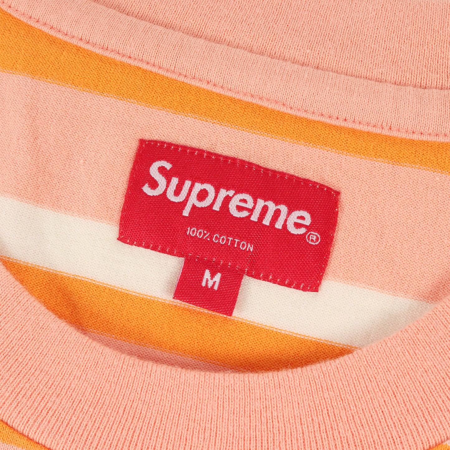 20SS ロゴ刺繍 ブロックド ボーダー Tシャツ(Blocked Stripe S/S Top)