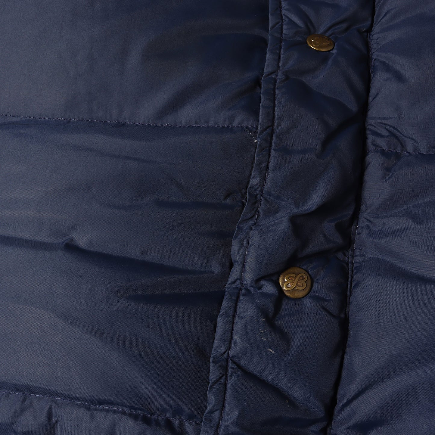 [USA製 黒タグ 前期] 80s フード付き ナイロン ダウンジャケット