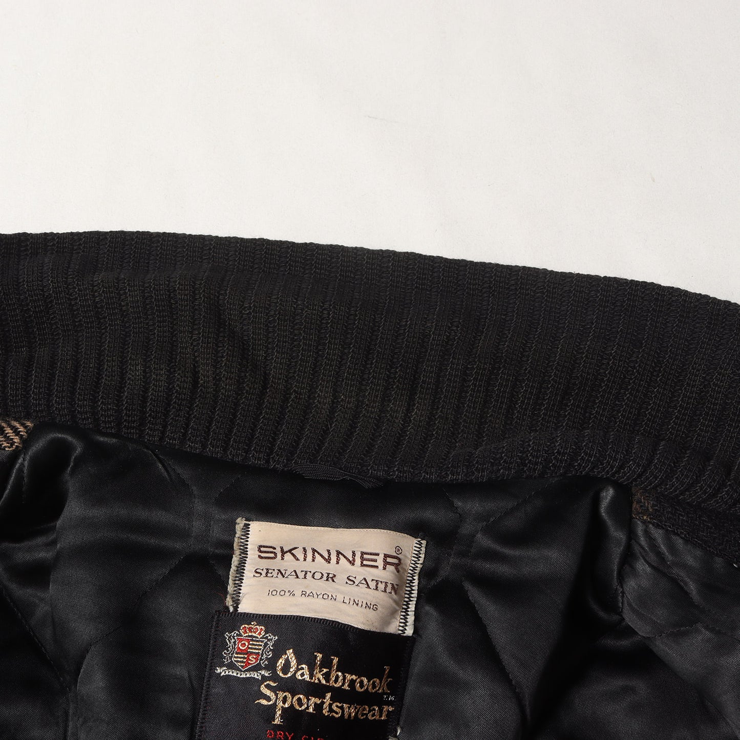 60s チェックウール ファラオジャケット / USA製 Oakbrook Sportswear (Sears)