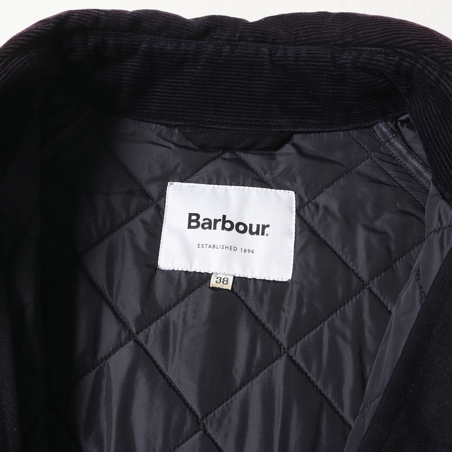 BARBOUR (バブアー) SHIPS別注 ウールキルティング ビデイル 