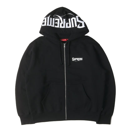 24AW ×Mister Cartoon フードロゴ ジップ スウェット パーカー(Zip Up Hooded Sweatshirt)