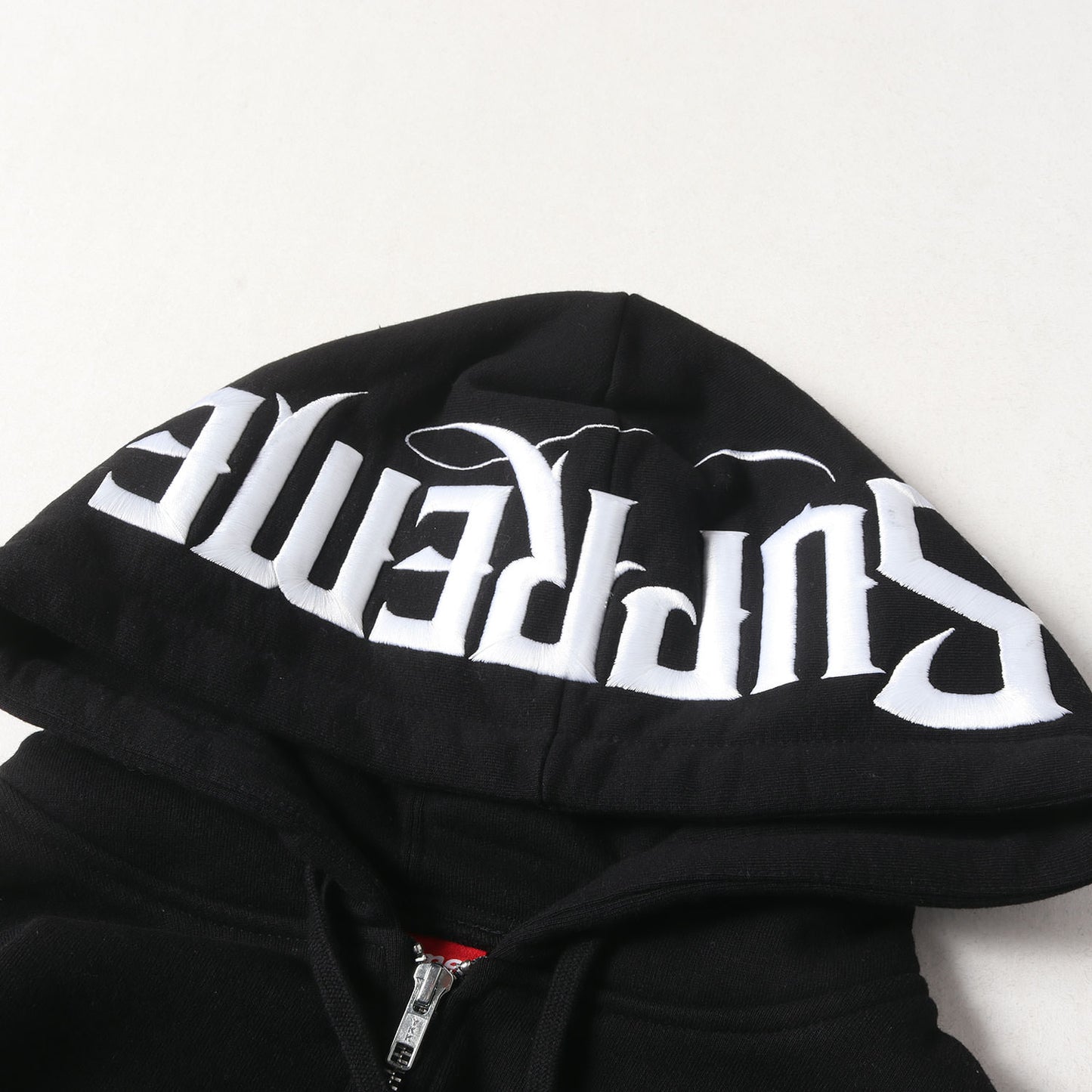 24AW ×Mister Cartoon フードロゴ ジップ スウェット パーカー(Zip Up Hooded Sweatshirt)