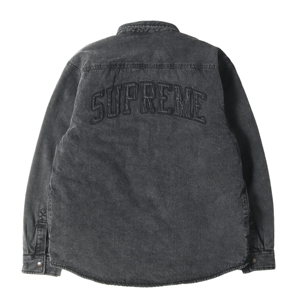Supreme (シュプリーム) 24AW アーチロゴ 裏地ボア デニム ワーク 