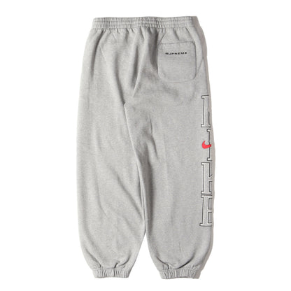24SS ×NIKE ロゴ刺繍 スウェットパンツ(Sweatpant)