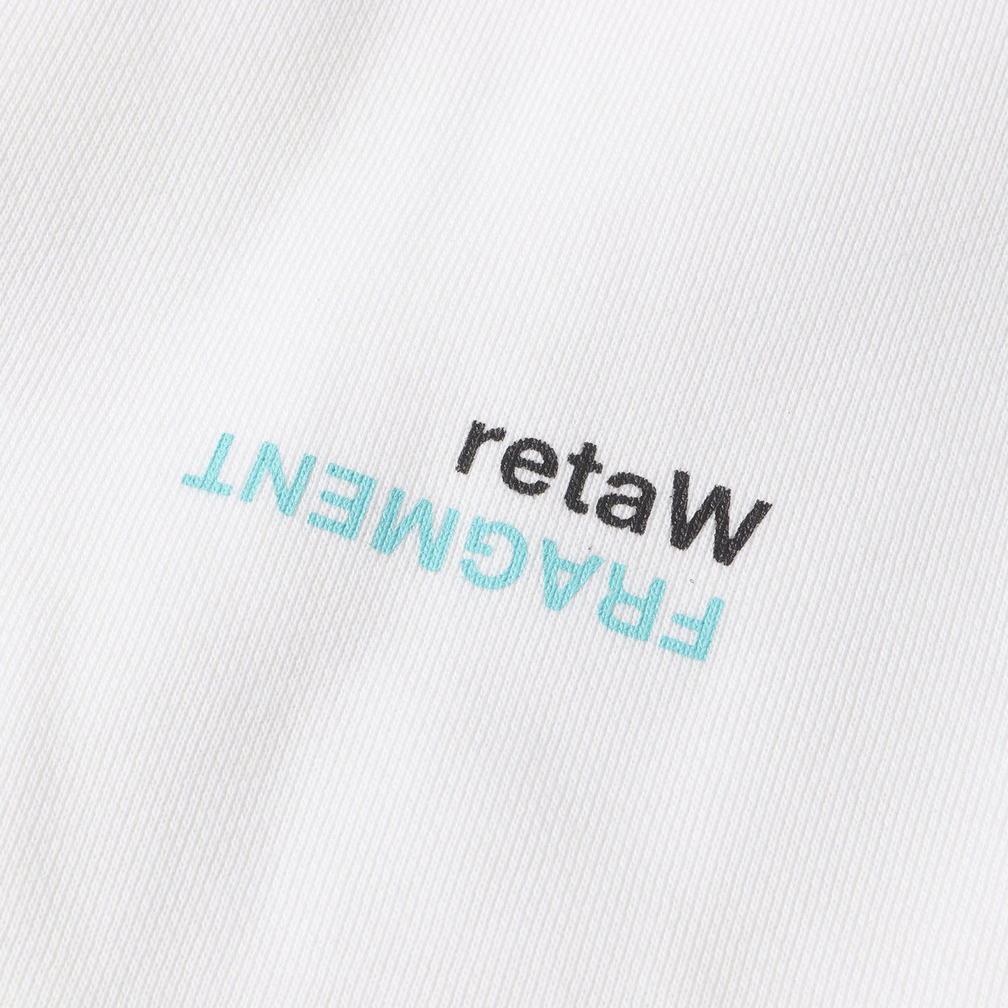 ×retaW ロゴプリント スウェット パーカー