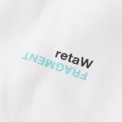 ×retaW ロゴプリント スウェット パーカー