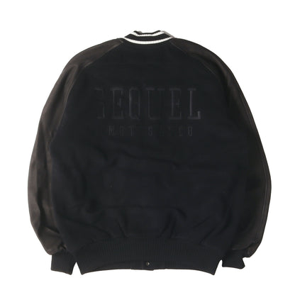 20AW ×fragment design 袖レザー メルトンウール スタジャン(STADIUM JUMPER)