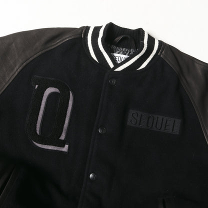 20AW ×fragment design 袖レザー メルトンウール スタジャン(STADIUM JUMPER)