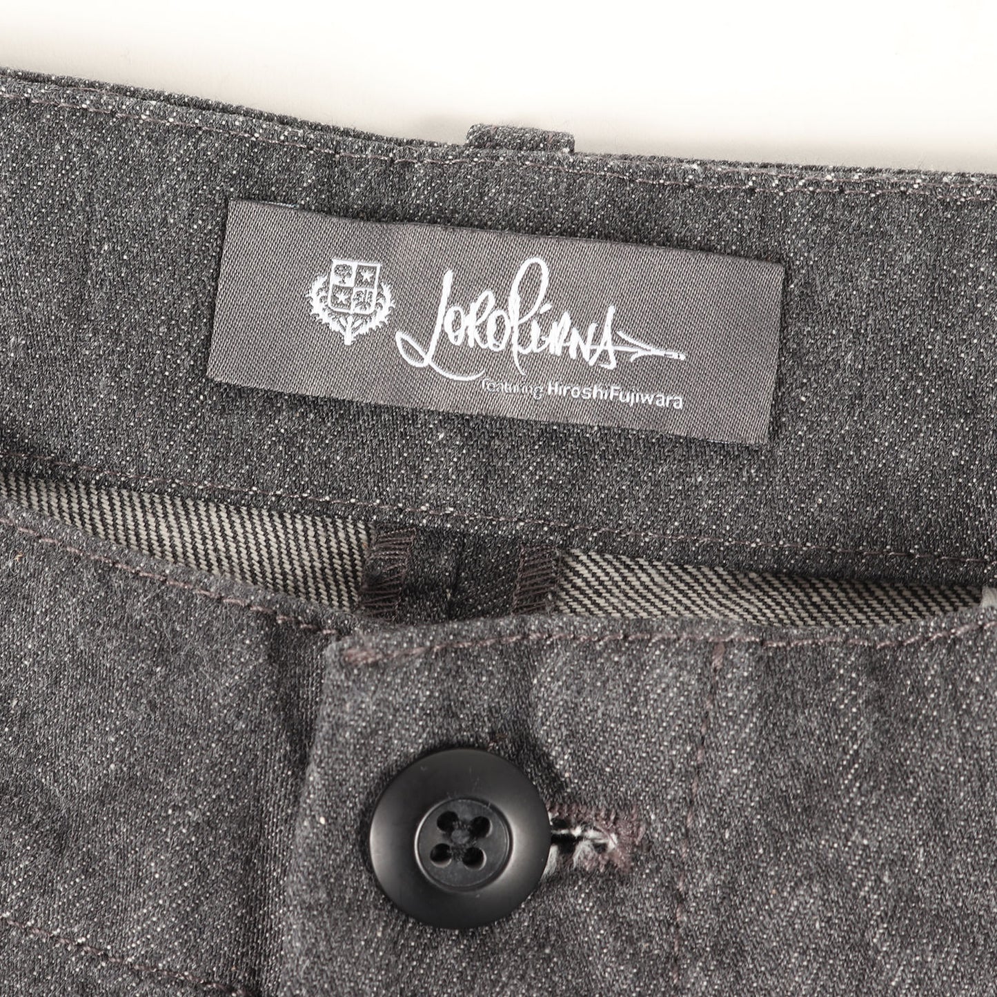 22SS ×藤原ヒロシ コットンツイル テーパード チノパンツ