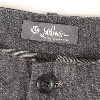 22SS ×藤原ヒロシ コットンツイル テーパード チノパンツ