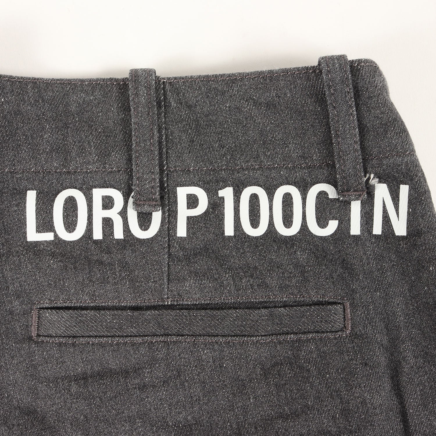 LORO PIANA (ロロピアーナ) 22SS ×藤原ヒロシ コットンツイル
