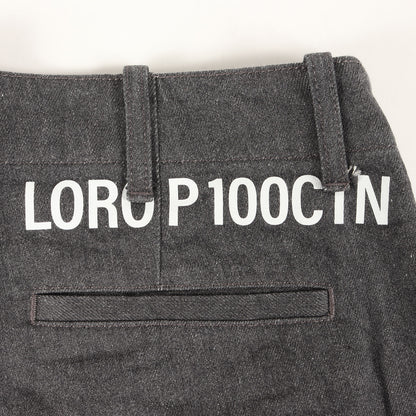 22SS ×藤原ヒロシ コットンツイル テーパード チノパンツ