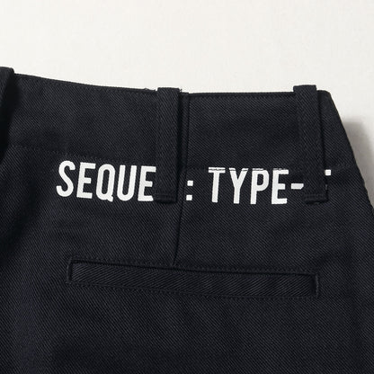 サイドライン T/Cツイル ワーク チノパンツ(CHINO PANTS TYPE-F)