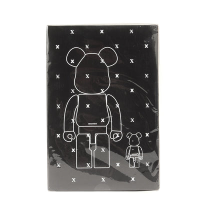 2021年モデル ×GOD SELECTION XXX BE@RBRICK BLACK CLEAR 100% & 400%