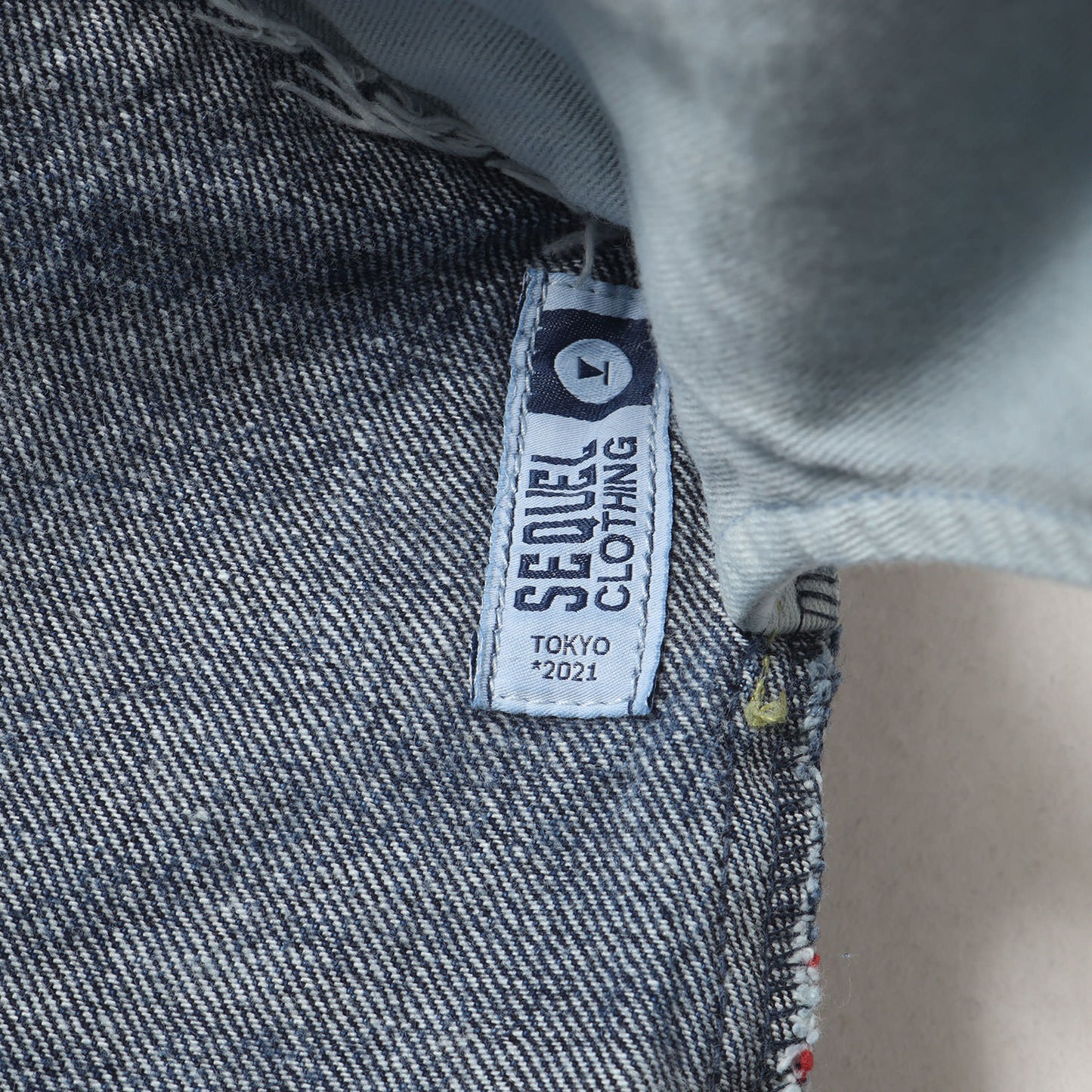 21AW ×fragment design ペンキ&ヴィンテージ加工 デニムパンツ(DAMAGE DENIM PANTS)