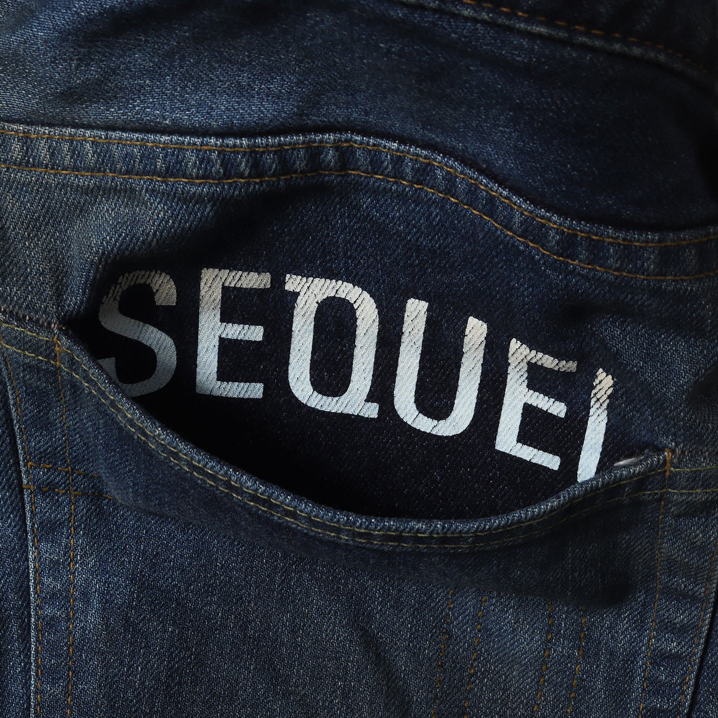 21AW ×fragment design ペンキ&ヴィンテージ加工 デニムパンツ(DAMAGE DENIM PANTS)