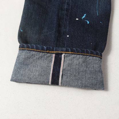 21AW ×fragment design ペンキ&ヴィンテージ加工 デニムパンツ(DAMAGE DENIM PANTS)