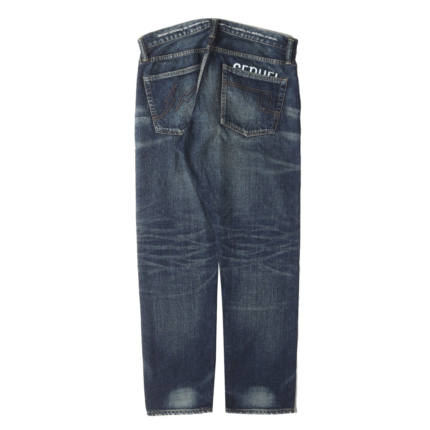 22AW ×fragment design ヴィンテージ加工 デニムパンツ(DAMAGE DENIM PANTS)