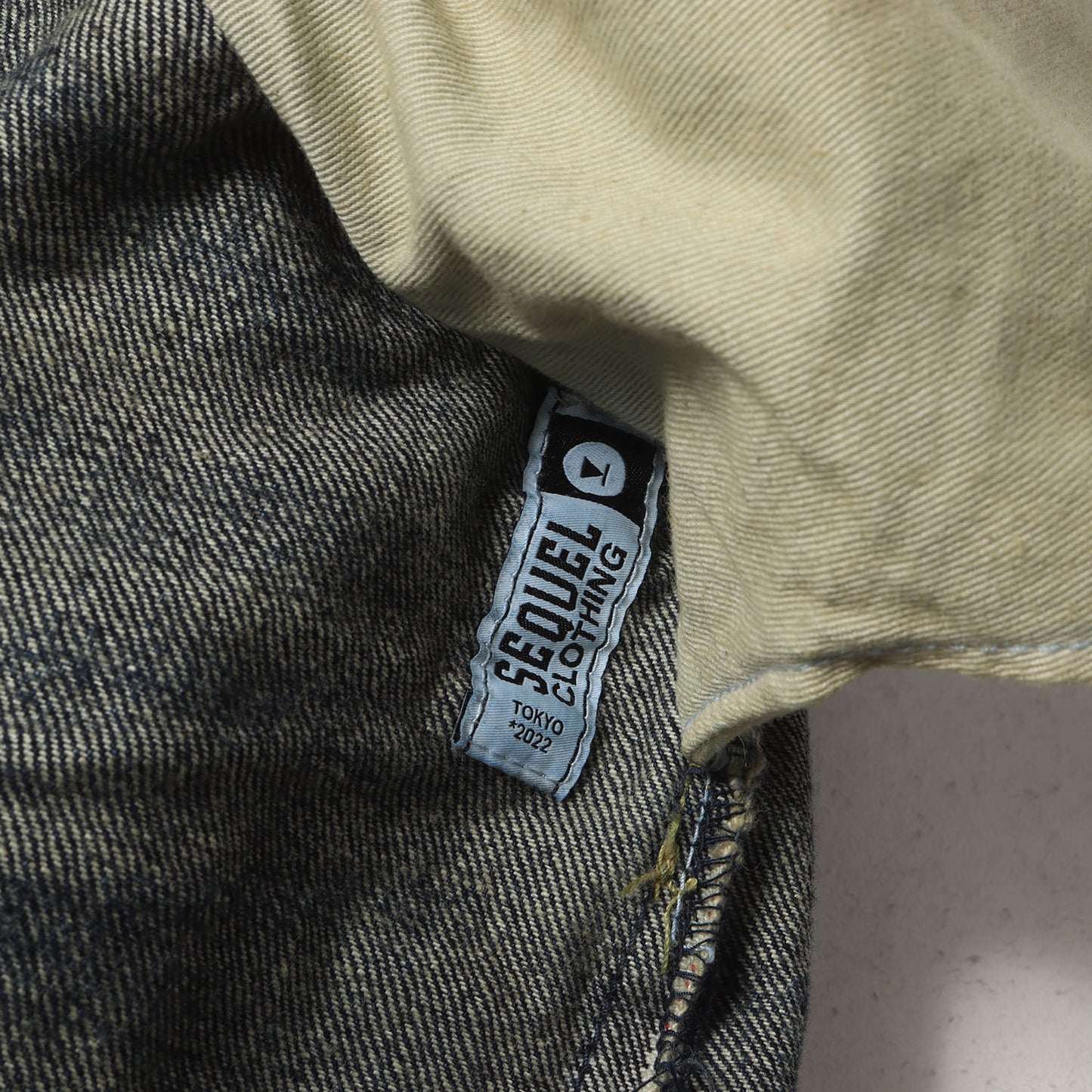 22AW ×fragment design ヴィンテージ加工 デニムパンツ(DAMAGE DENIM PANTS)